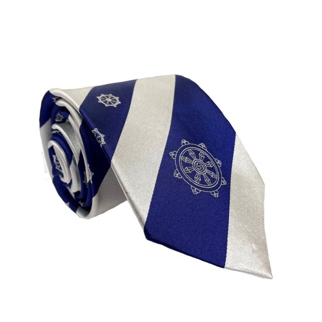 Buddhism Society Silk Tie