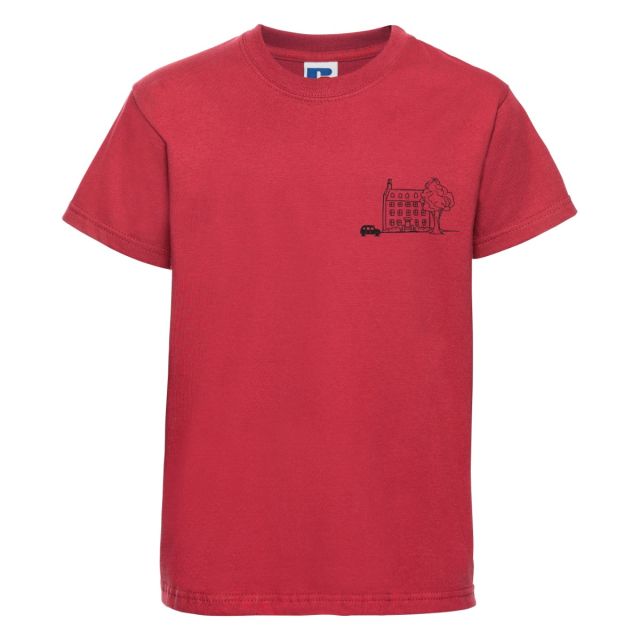Ecoles Jacques Prevert Red T Shirt (Rec- Yr 1)