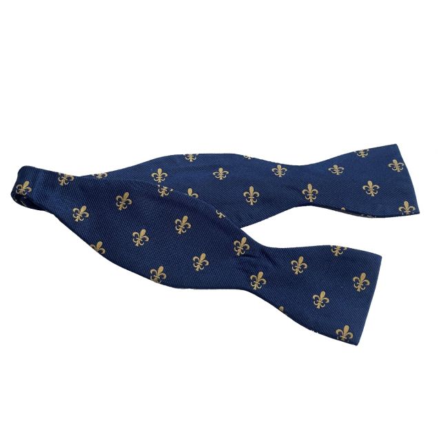 French Society Silk Bow Tie