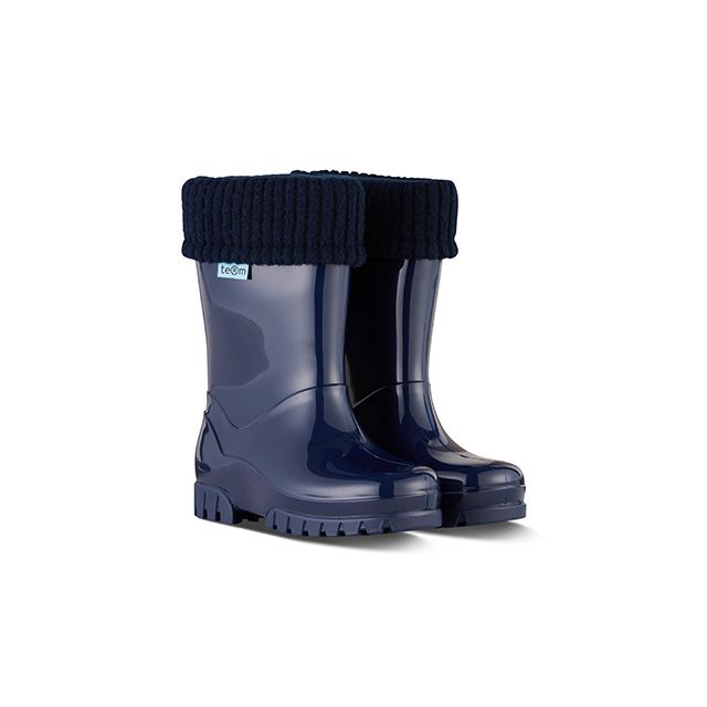Navy Wellingtons