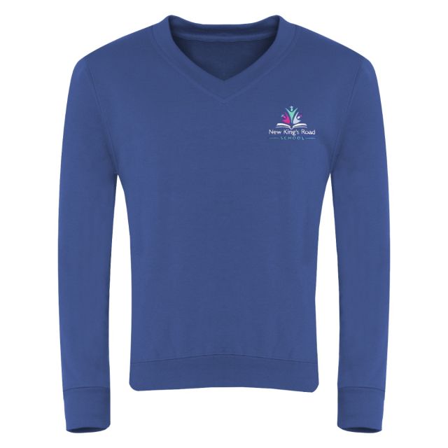 New King's Road School V Neck Sweatshirt