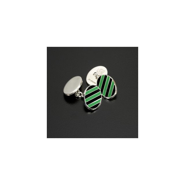 Lyon's House Silver Cufflinks