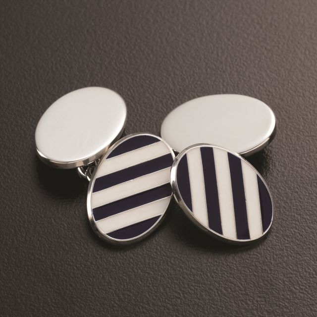 Moretons House Silver Cufflinks