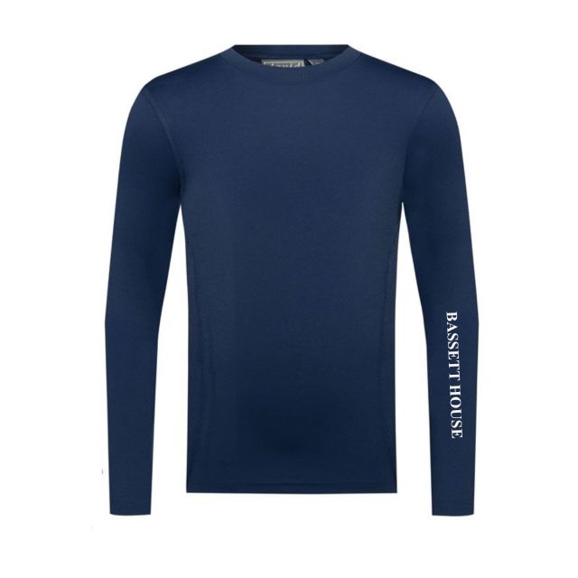 Bassett House Navy Base Layer Top