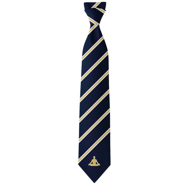 Yoga Society Silk Tie