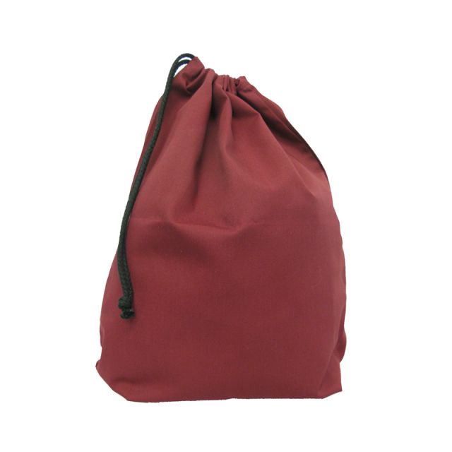 Small Maroon Shoe Bag