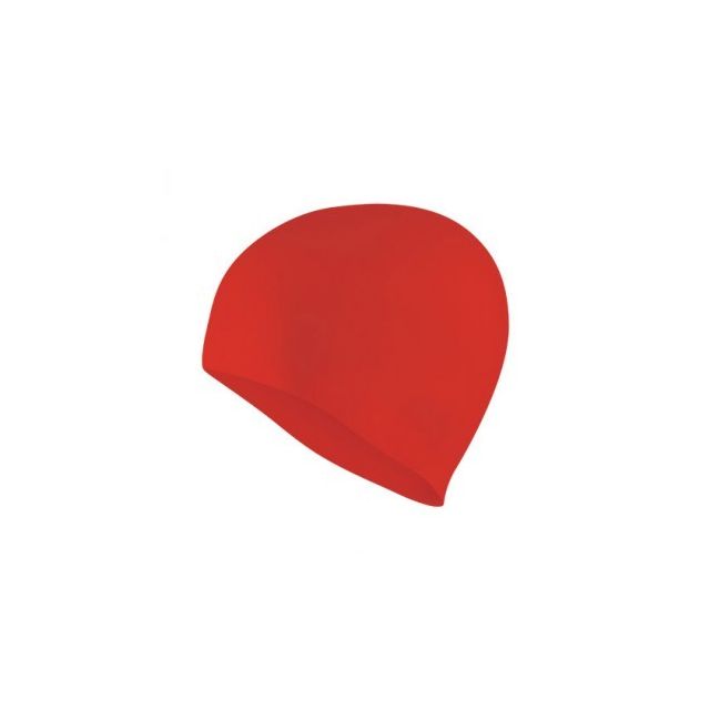 Red Silicon Swimming Hat