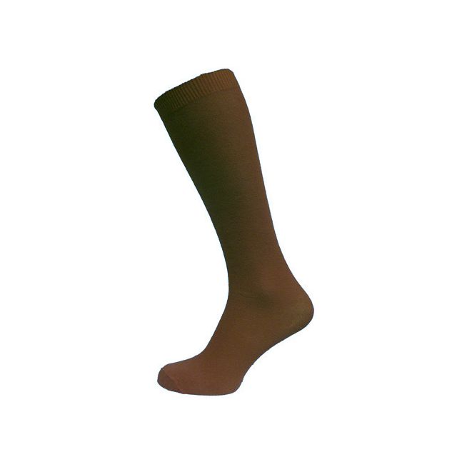 Brown Knee High Sock (3 Pack)