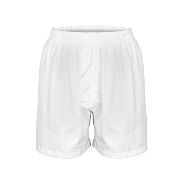 White Cotton Shorts
