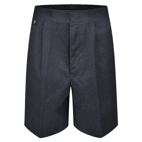 Boys Mid Grey Shorts