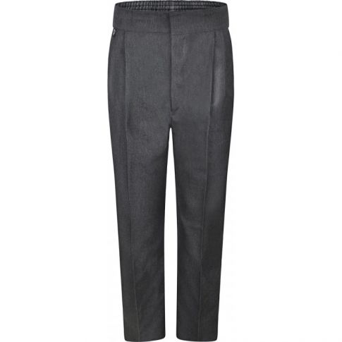 Boys Mid Grey Junior Trousers
