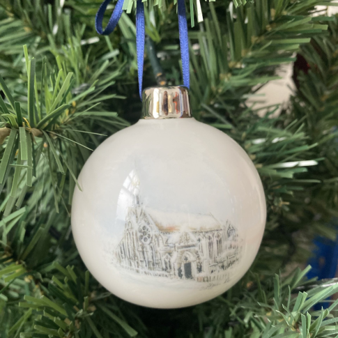 Harrow School China Christmas Bauble 