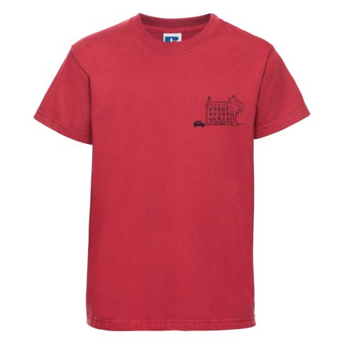 Ecoles Jacques Prevert Red T Shirt (Rec- Yr 1)