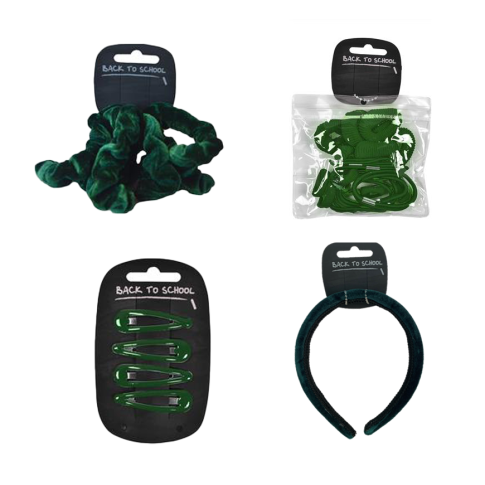 Bottle Green Hair Accessories