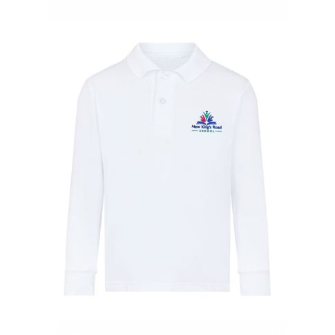 New King's Road School Long Sleeve Polo Shirt