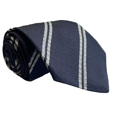 Old Harrovian Silk Non-Crease Tie