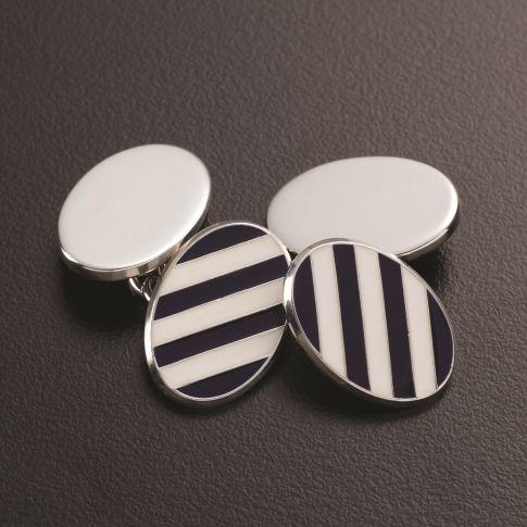 Moretons House Silver Cufflinks