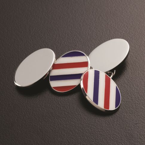 West Acre House Silver Cufflinks