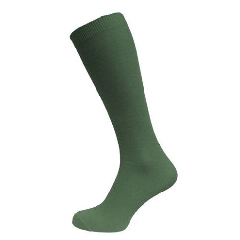 Bottle Green Knee High Sock (3 Pack)