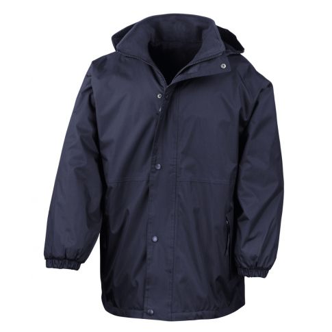 Navy Reversible Coat
