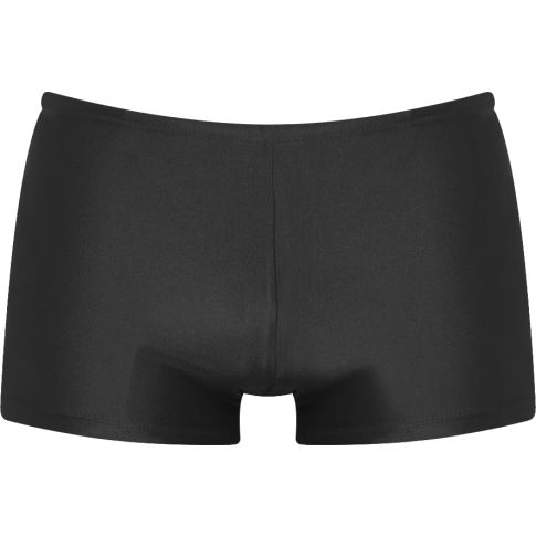 Black Square Cut Swimming Trunk