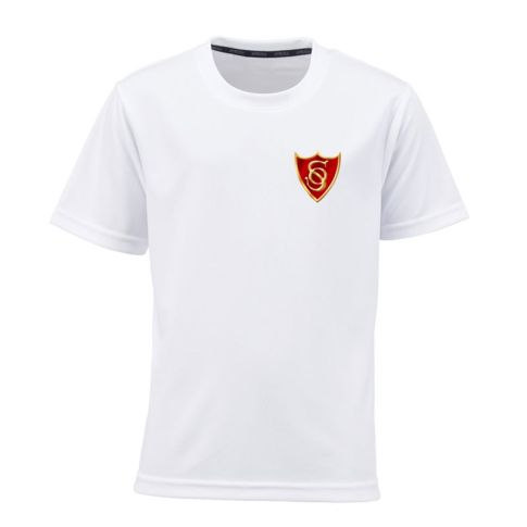 St Osmund's White Tech T Shirt